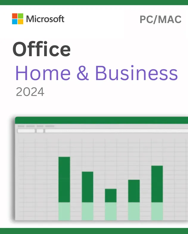 OFFICE HOME AND BUSINESS 2024 FOR PC/MAC ACTIVATION KEY