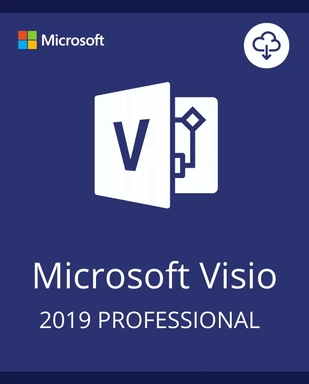 VISIO PROFESSIONAL 2019 ACTIVATION KEY - (PC)