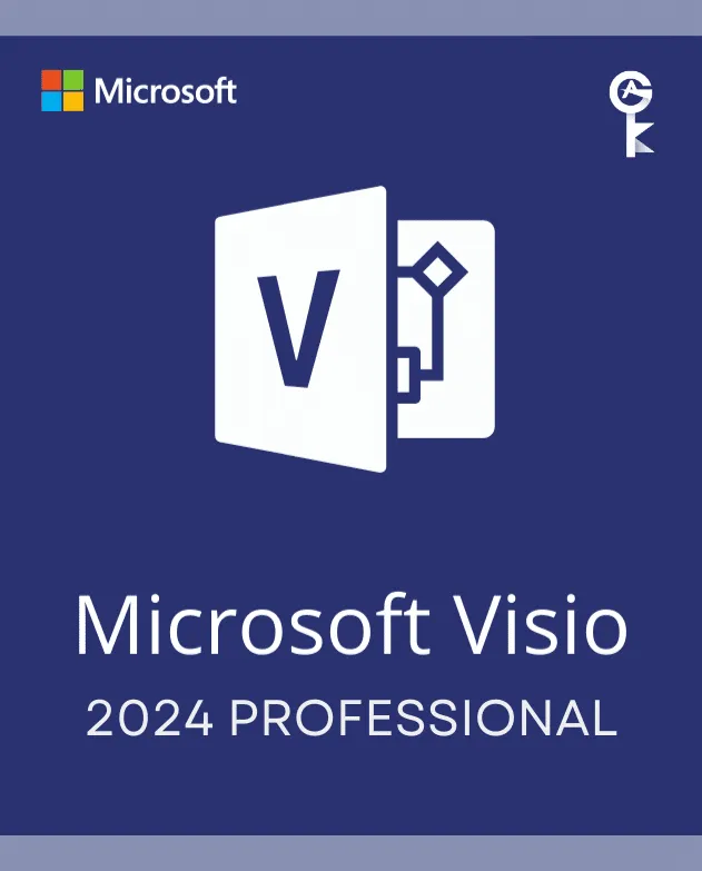 VISIO PROFESSIONAL 2024 ACTIVATION KEY - (PC)